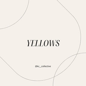 YELLOW CLOTHING + SHOES